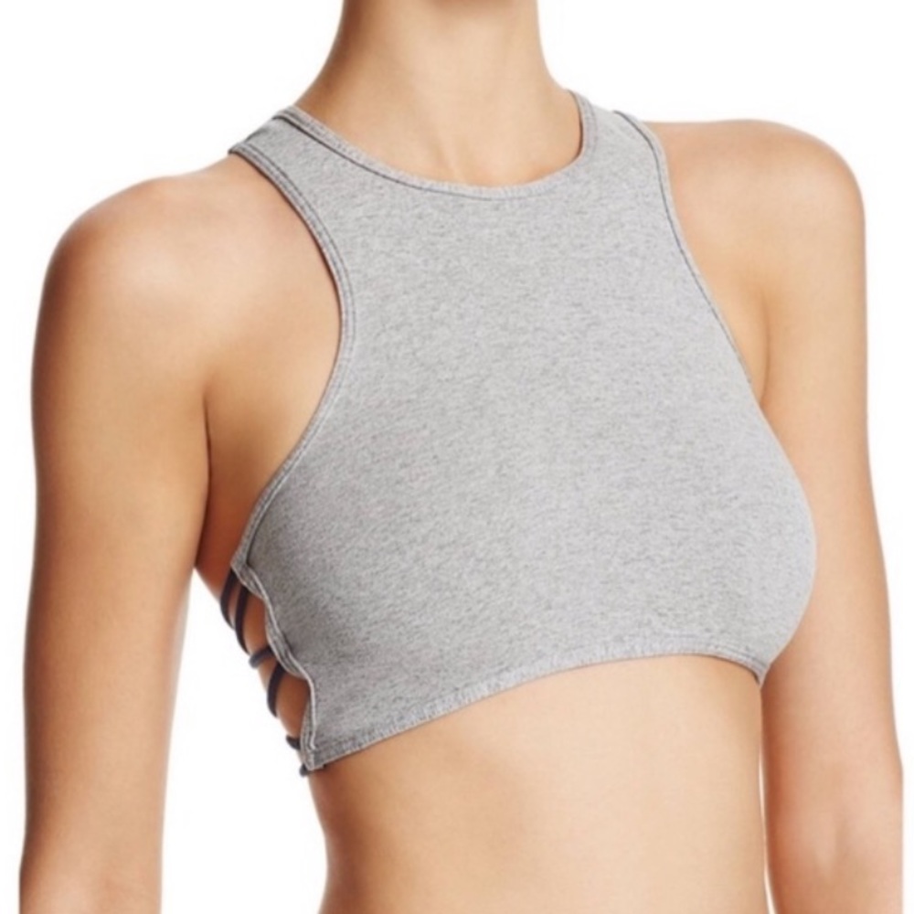 FREE PEOPLE SIDE CROSS RACERBACK BRALETTE